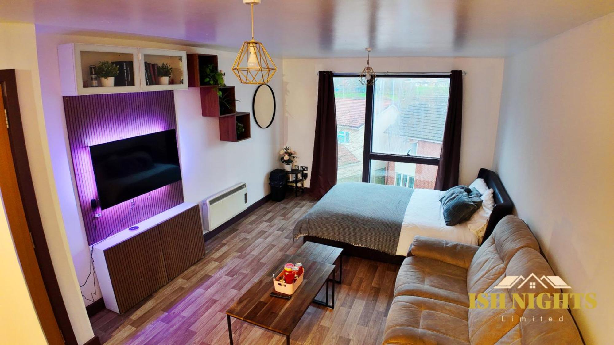 Luxurious Birmingham City Apartment Luaran gambar